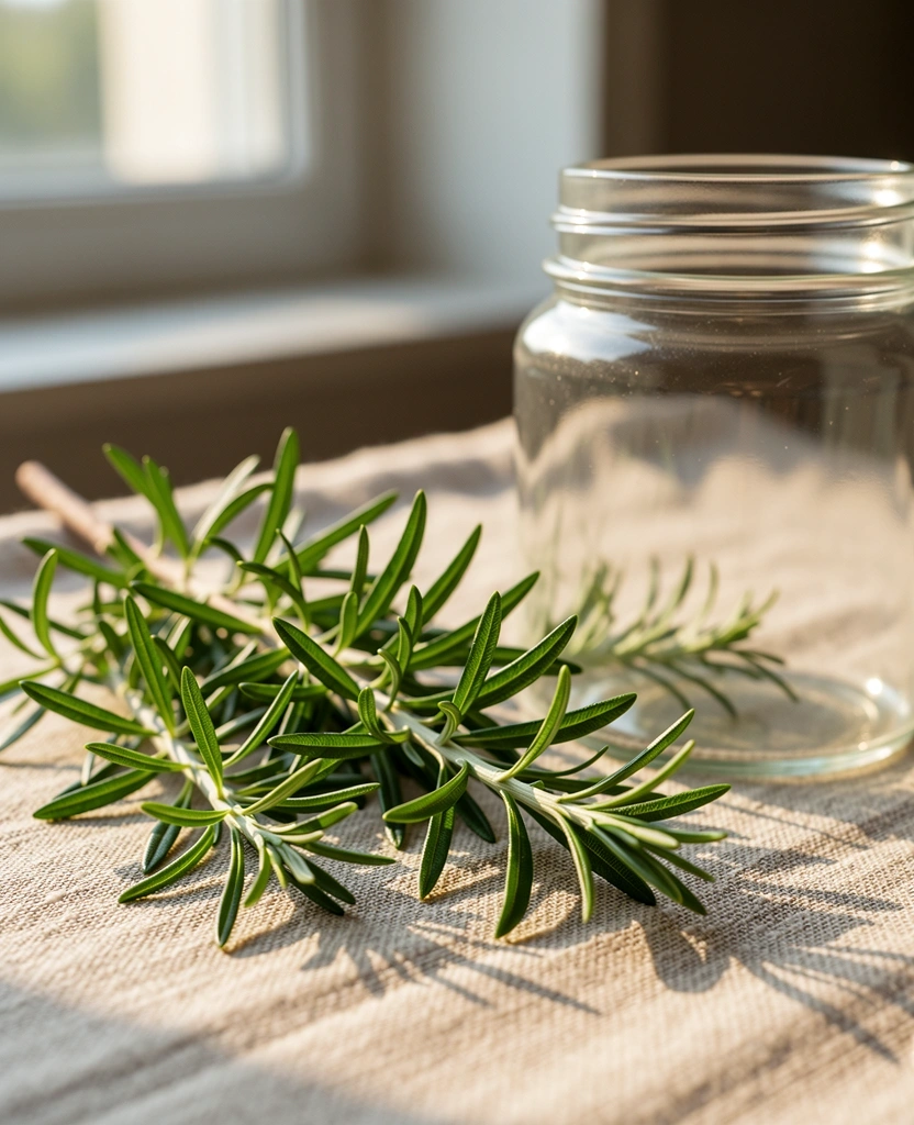 Botanical detail representing natural vitality